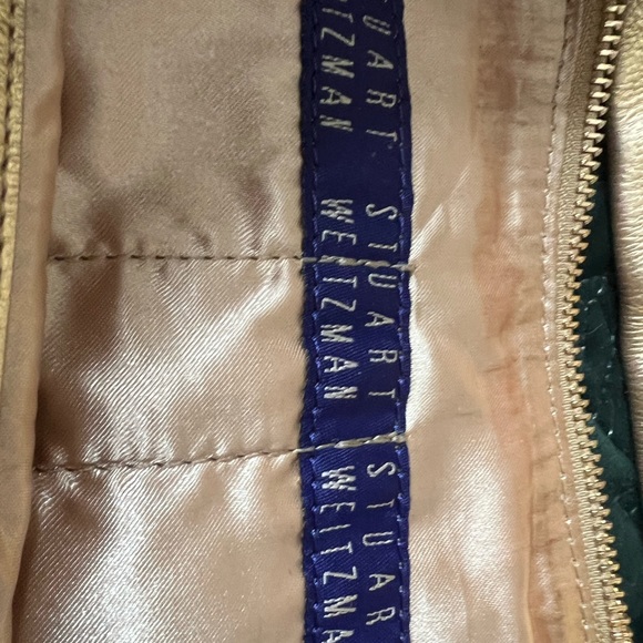 Stuart Weitzman Gold Hobo Bag - Picture 6 of 6